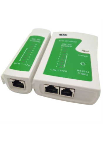картинка SY-468 (NS-468, BS-468) Кабельный тестер для витой пары UTP/FTP RJ-45, телефонного кабеля RJ-11 от магазина Интерком-НН фото 2