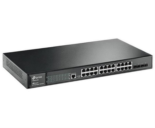 картинка TP-Link T2600G-28TS управляемый коммутатор с 24 портами 10/100/1000Base-T, 4 порта 1000Base-X SFP от магазина Интерком-НН фото 3