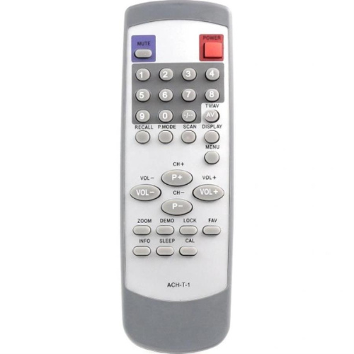картинка Huayu ACH-T-1 (12925) пульт дистанционного управления (ПДУ) для телевизора AKIRA, TRONY, UNITED.. от магазина Интерком-НН