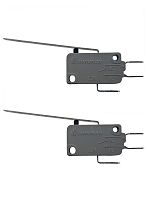 картинка Микропереключатель 2 шт. Dongnan KW3A-16Z2-A200 3-х контактный 16(4)A 250V с рычагом 51мм от магазина Интерком-НН