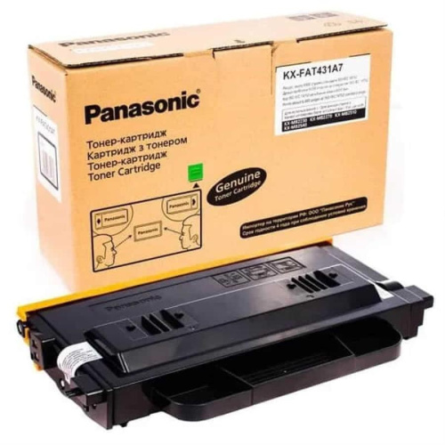 изображение Panasonic KX-FAT431A7 картридж на 6000 страниц для KX-MB2230RU, KX-MB2270RU, KX-MB2510RU, KX-MB2540 магазин Компании Интерком-НН фото 2 картинка Panasonic KX-FAT431A7 картридж на 6000 страниц для KX-MB2230RU, KX-MB2270RU, KX-MB2510RU, KX-MB2540 от магазина Интерком-НН фото 2