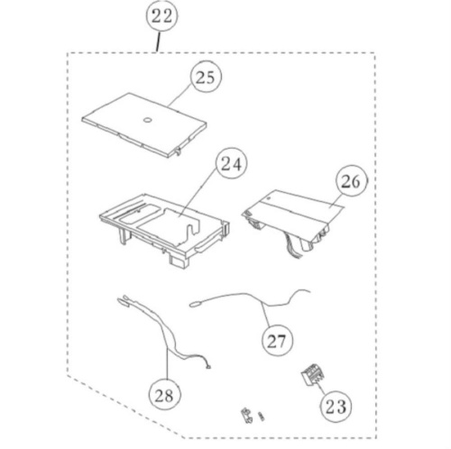 картинка Panasonic CWH14C8363 Блок управления внешнего блока кондиционера CWH14C8363 от магазина Интерком-НН
