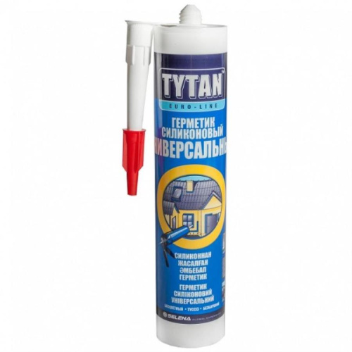 картинка Tytan Euro-Line Герметик силиконовый универсальный, бесцветный 290 мл от магазина Интерком-НН