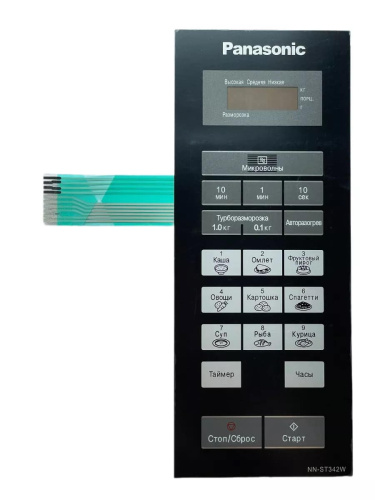 картинка Panasonic A630Y41T0HZP Сенсорная панель на русском для СВЧ (микроволновой печи) NN-ST342W ZPE от магазина Интерком-НН фото 4