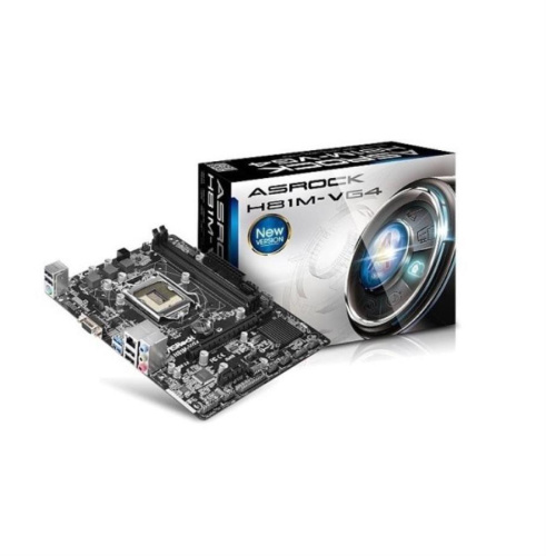 изображение Материнская плата ASRock H81M-VG4 R2.0 LGA 1150, mATX, Ret магазин Компании Интерком-НН картинка Материнская плата ASRock H81M-VG4 R2.0 LGA 1150, mATX, Ret от магазина Интерком-НН