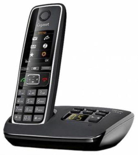 картинка Р/Телефон Dect Gigaset C530A RUS черный автооветчик АОН от магазина Интерком-НН фото 6
