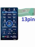 картинка LG MFM62838301 Сенсорная панель управления СВЧ MH6340GRL, MH-6340GRL 13 контактов, черный от магазина Интерком-НН