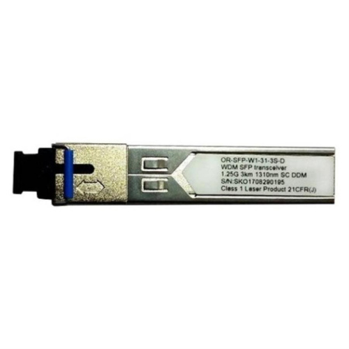 картинка OR-SFP-W1-31-3S-D (SK-SFP-W1-31-3S-D) Модуль SFP 1.25 Gb/s, 1310/1550nm 3 км, SC, DDM от магазина Интерком-НН