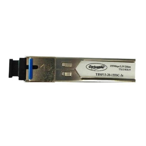 картинка Optronic TBSF13-20-155SC-3c Модуль SFP, 155 Мб/с WDM, 1310/1550nm 20 км, SC от магазина Интерком-НН