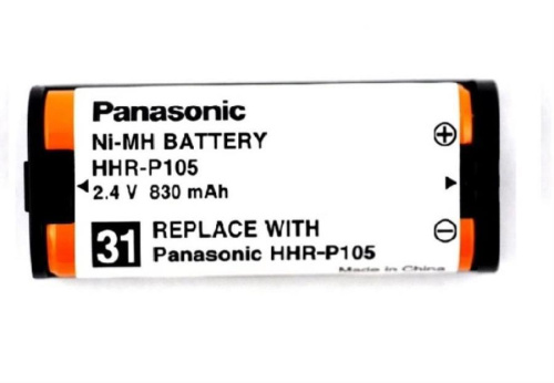 изображение Аккумулятор Panasonic HHR-P105A 2.4V 830mAh магазин Компании Интерком-НН картинка Аккумулятор Panasonic HHR-P105A 2.4V 830mAh от магазина Интерком-НН