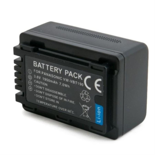 картинка Аккумулятор AP-VBT-190 для видеокамер Panasonic HC-V210, 520, 720 от магазина Интерком-НН