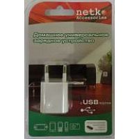 картинка Сетевое ЗУ с USB выходом (1000mAh) HC11W1 Netko от магазина Интерком-НН