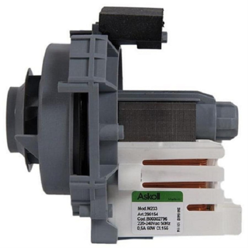 картинка Askoll C00302796 насос циркуляционный (помпа ) M233 60Вт 0,5А для посудомоечной машины  от магазина Интерком-НН фото 3