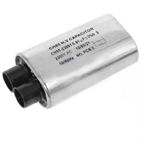 картинка Конденсатор CH85-23091 для микроволновой печи (СВЧ) 2300V 0.91mF  от магазина Интерком-НН