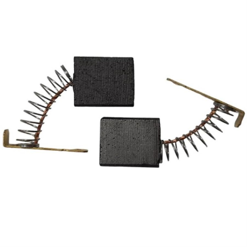 картинка Электроугольные щетки 5.5х15х18 (587) пружина, длинный пятак-ухо для электроинструмента Интерскол от магазина Интерком-НН