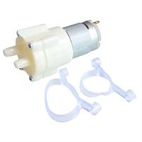 картинка Насос мембранный всасывающий (01634) 365 12 В, в комплекте с креплением от магазина Интерком-НН