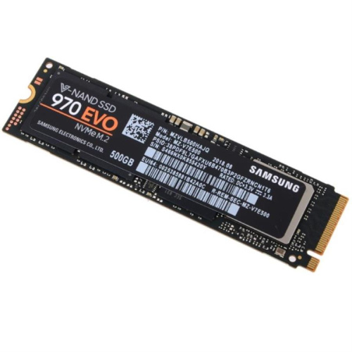 изображение SSD накопитель SAMSUNG 970 EVO MZ-V7E500BW 500ГБ, M.2 2280, PCI-E x4, NVMe магазин Компании Интерком-НН картинка SSD накопитель SAMSUNG 970 EVO MZ-V7E500BW 500ГБ, M.2 2280, PCI-E x4, NVMe от магазина Интерком-НН