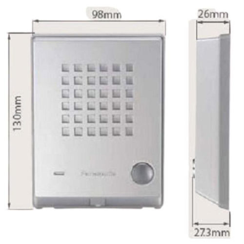 картинка Panasonic KX-T7765X Вызывная панель домофона от магазина Интерком-НН фото 2