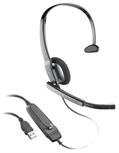 картинка Plantronics PL-A615-USB Мультимедийная гарнитура Audio 615 USB  от магазина Интерком-НН