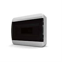 картинка Tekfor BNK 40-12-1 Пластиковый щит на 12 модулей с прозрачной черной дверцой (290х240х102) от магазина Интерком-НН