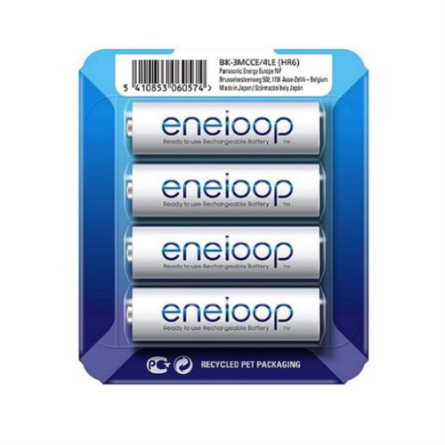 изображение 4 аккумулятора 1900mAh AA Panasonic eneloop BK-3MCCE/4LE магазин Компании Интерком-НН картинка Panasonic eneloop BK-3MCCE/4LE Аккумулятор 1900mAh AA от магазина Интерком-НН