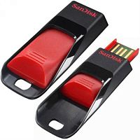 картинка Память USB 8Gb SanDisk Cruzer Edge CZ51 черный+красный от магазина Интерком-НН