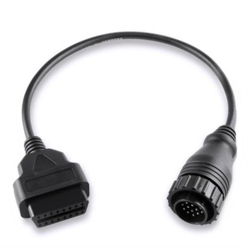 картинка Кабель-переходник диагностического разъема BENZ 14pin на OBDII 16pin для автомобиля от магазина Интерком-НН