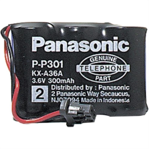 картинка Аккумулятор Panasonic HHR-P301 (KX-A36A, P-P301PE/1B, HHR-P301E/1B) 3,6V 350mAh от магазина Интерком-НН фото 2