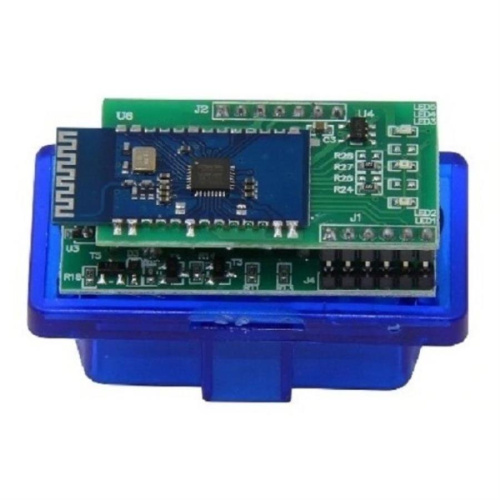 изображение OBD2 Bluetooth MINI V1.5 ELM327 PIC18F25K80 (синий) автомобильный диагностический сканер две платы магазин Компании Интерком-НН фото 4 картинка OBD2 Bluetooth MINI V1.5 ELM327 автомобильный диагностический сканер на чипе PIC18F25K80 от магазина Интерком-НН фото 4