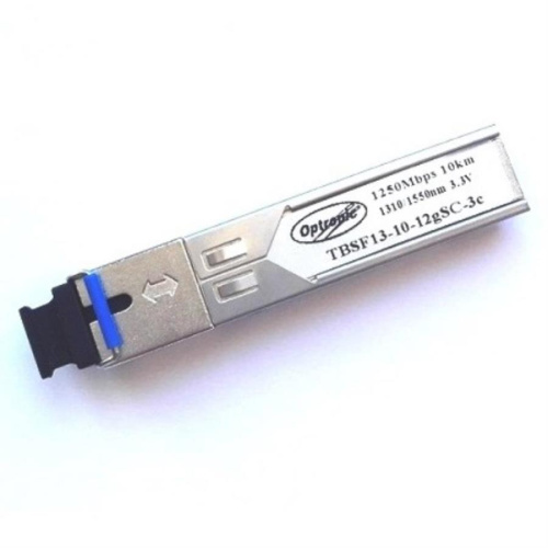 изображение Модуль SFP 1.25Gb/s WDM, 1310/1550nm 10 км, Optronic SC TBSF13-10-12gSC-3c магазин Компании Интерком-НН картинка Optronic TBSF13-10-12gSC-3c Модуль SFP , 1.25Gb/s WDM, 1310/1550nm 10 км, SC от магазина Интерком-НН