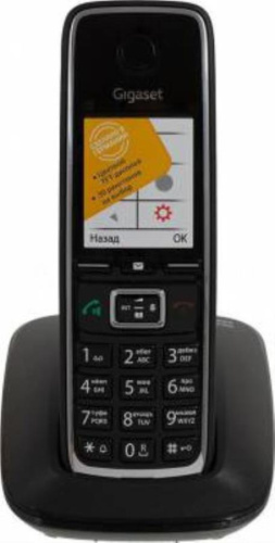 картинка Р/Телефон Dect Gigaset C530 RUS черный АОН от магазина Интерком-НН фото 12
