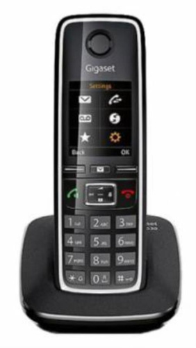 изображение Трубка доп. Dect Gigaset C530H RUS черный для C530 магазин Компании Интерком-НН фото 2 картинка Трубка доп. Dect Gigaset C530H RUS черный для C530 от магазина Интерком-НН фото 2