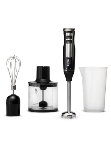 картинка Vitek VT-8542 погружной блендер 1000Вт , черный от магазина Интерком-НН