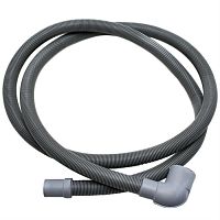 картинка Indesit C00091775 (C90000447) шланг сливной Г-образный 1850мм для стиральной машины Whirlpool от магазина Интерком-НН