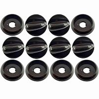 картинка Комплект ручек 01040582 для газовой плиты Gefest 1200, 3200 (коричневые) от магазина Интерком-НН