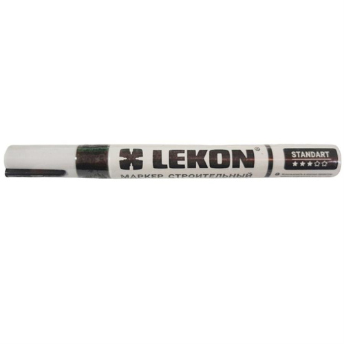 изображение Lekon 011804 маркер с нитроэмалью строительный (черный) для разметки магазин Компании Интерком-НН картинка Lekon 011804 маркер с нитроэмалью строительный (черный) для разметки от магазина Интерком-НН