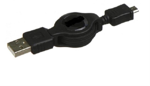 изображение Кабель USB micro USB 0.8 м черный (в пакете) с автосмоткой магазин Компании Интерком-НН картинка Кабель USB micro USB 0.8 м черный (в пакете) с автосмоткой от магазина Интерком-НН