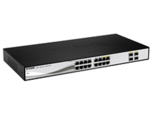 картинка D-LINK DGS-1210-28P/F1A Коммутатор с 24 портами 10/100/1000Base-T + 4 комбо-портами 1000Base-T/SFP от магазина Интерком-НН