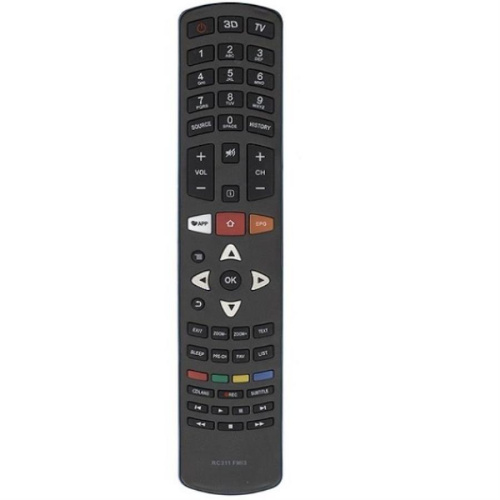 картинка Huayu RC311 FMI3 (FM13, 20213) пульт дистанционного управления (ПДУ) для телевизора TCL (Telefunken) от магазина Интерком-НН