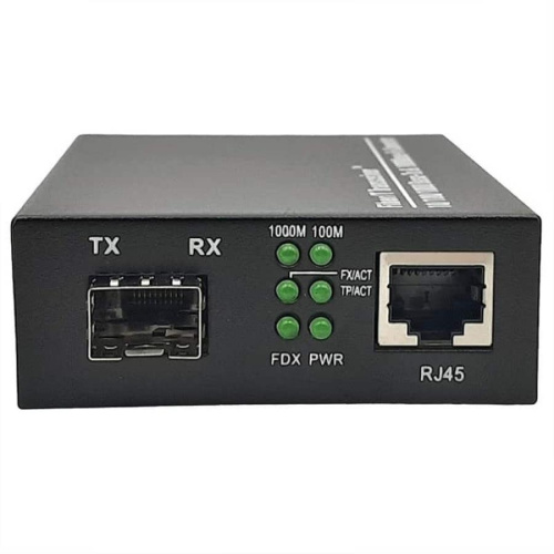 картинка Медиаконвертер MCSFP2-10/100/1000 DIP RJ-45 10/100/1000 Мбит/с, с SFP-портом, с функцией LFP  от магазина Интерком-НН фото 2