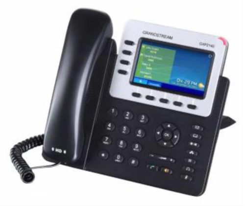 изображение Телефон IP Grandstream GXP-2140 черный магазин Компании Интерком-НН фото 3 картинка Телефон IP Grandstream GXP-2140 черный от магазина Интерком-НН фото 3