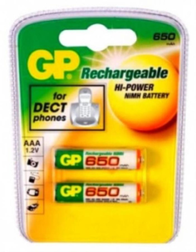 изображение Упаковка аккумуляторов 2шт GP 65AAAHC-UC2 650mAh магазин Компании Интерком-НН картинка Упаковка аккумуляторов 2шт GP 65AAAHC-UC2 650mAh от магазина Интерком-НН