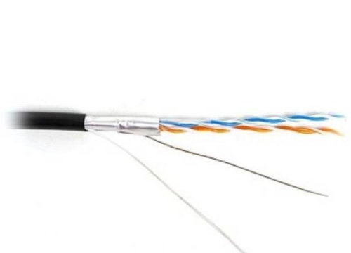 изображение Кабель FTP2 cat5е для наружных работ (305м) магазин Компании Интерком-НН картинка Кабель FTP2 cat5е витая пара экранированная для наружных работ (305м) от магазина Интерком-НН