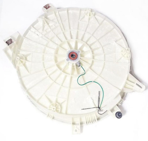 картинка Samsung DC97-10977L Полубак задний в сборе с подшипниками, сальником для стиральной машины от магазина Интерком-НН