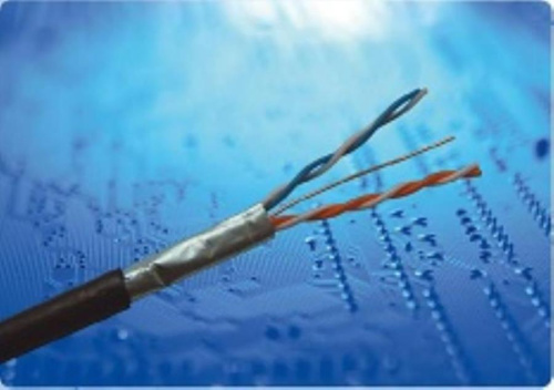 картинка Кабель FTP2 cat5е витая пара экранированная для наружных работ с тросом  от магазина Интерком-НН фото 2