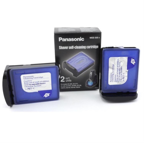 картинка Panasonic WES035K (WES035K, WES035K7771) касеты для чистки бритв ES7058, ES7109,  ES8078,  ES8109 от магазина Интерком-НН фото 3