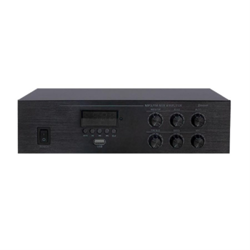 картинка Zvon УН-1060 Трансляционный усилитель 60Вт, USB, Bluetooth, FM радио от магазина Интерком-НН