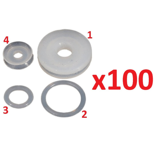 картинка 100-наборов силиконовых уплотнителей клапанов мультиварки-скороварки тип 1 от магазина Интерком-НН