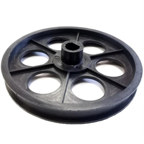 картинка Шкив 010339(3) для бетономешалки металлическая втулка, внутр. Ø 17 мм, внешн. Ø 162 мм, гладкий от магазина Интерком-НН
