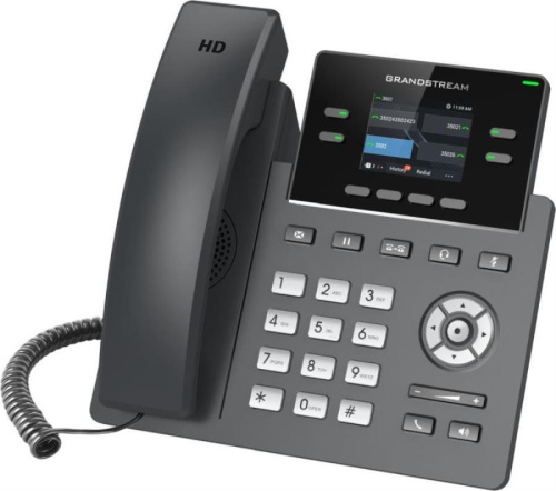 картинка Телефон IP Grandstream GRP-2612 черный от магазина Интерком-НН фото 9
